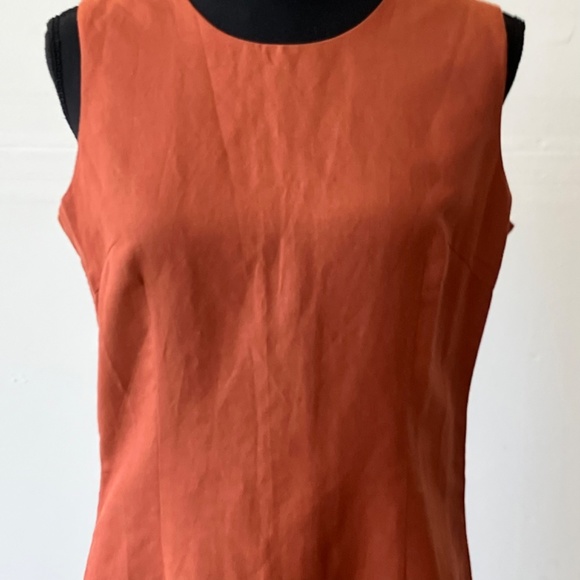 Vintage chocolate brown shift dress - Picture 6 of 11